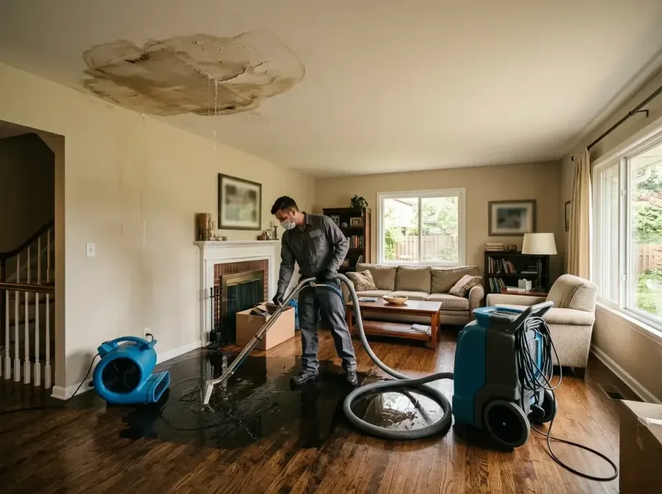 attic-pipe-burst-ceiling-drip-008 — frequently asked questions, Water Damage Restoration & Carpet Care in Cactus, TX